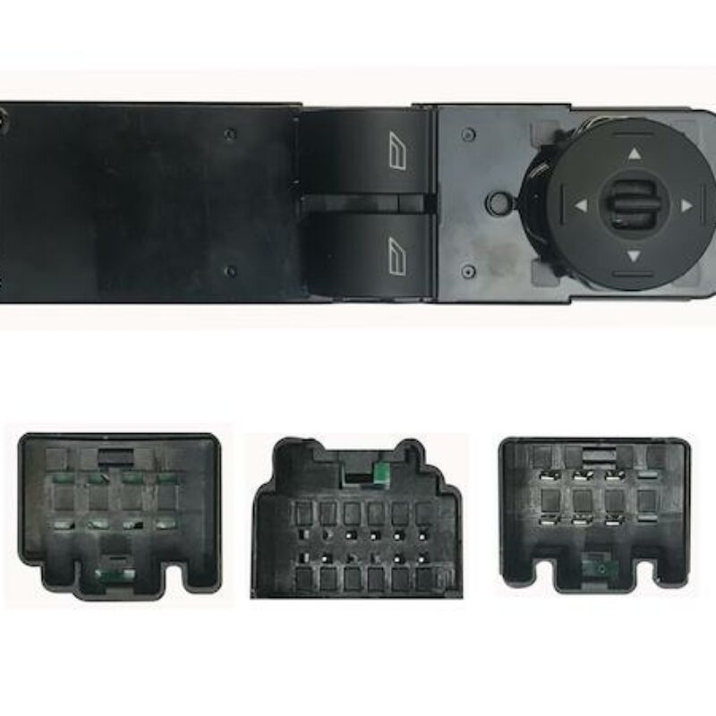 Mando Puerta Delantero Izquierdo + Espejo (2 Bot) 13pin Ford Transit Courier 14- Ref 106.106992