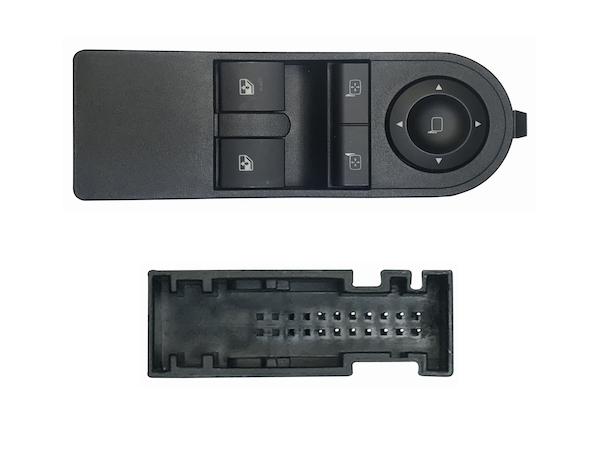 Mando Puerta Delantero Izquierdo + Espejo (2 Bot) 14pin Opel Astra/zafira 04- Ref 106.163094