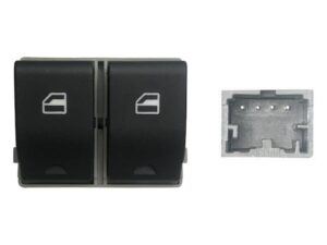 Mando Puerta Delantero Izquierdo (negro/blanco) (2 Bot) 4pin Seat Ibiza/cord/polo 02- Ref 106.211792