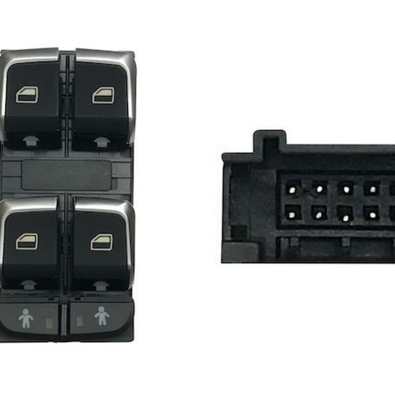 Mando Puerta Delantero Izquierdo (negro/blanco) (4 Bot) 10pin Audi A4/q5/q7 15- Ref 106.023892