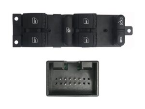 Mando Puerta Delantero Izquierdo (negro/blanco) (4 Bot) 10pin Seat/skoda/vw Golf 97- Ref 106.232692